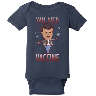 Yall Need Vaccine Space Baby Bodysuit