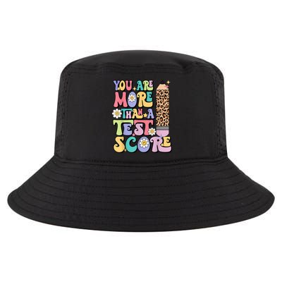 You Are More Than A Test Score Teacher Testing Day Womens Cool Comfort Performance Bucket Hat