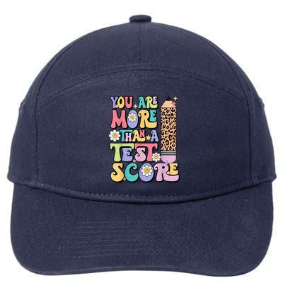 You Are More Than A Test Score Teacher Testing Day Womens 7-Panel Snapback Hat