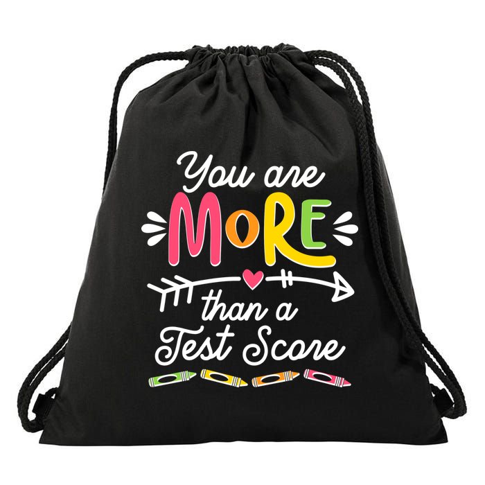 You Are More Than Your Test Score Drawstring Bag
