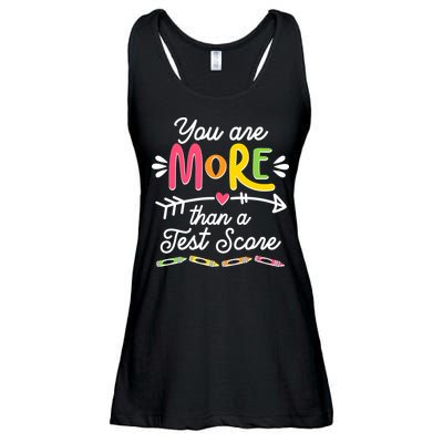 You Are More Than Your Test Score Ladies Essential Flowy Tank