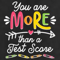 You Are More Than Your Test Score Golf Towel