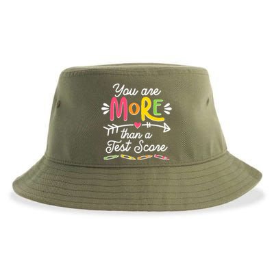 You Are More Than Your Test Score Sustainable Bucket Hat