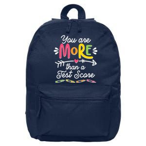 You Are More Than Your Test Score 16 in Basic Backpack