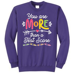 You Are More Than Your Test Score Sweatshirt