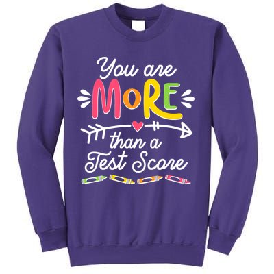 You Are More Than Your Test Score Sweatshirt