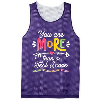 You Are More Than Your Test Score Mesh Reversible Basketball Jersey Tank