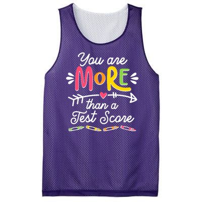 You Are More Than Your Test Score Mesh Reversible Basketball Jersey Tank