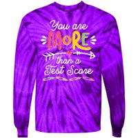 You Are More Than Your Test Score Tie-Dye Long Sleeve Shirt