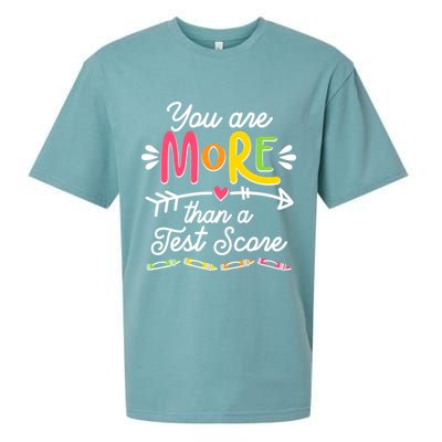 You Are More Than Your Test Score Sueded Cloud Jersey T-Shirt