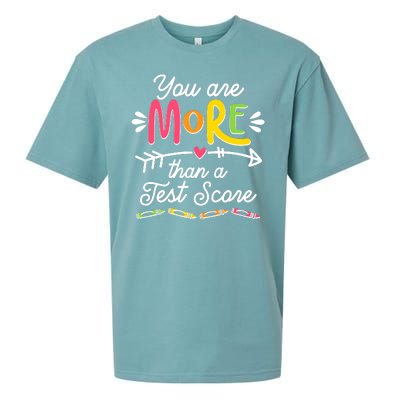 You Are More Than Your Test Score Sueded Cloud Jersey T-Shirt