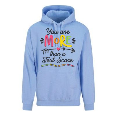 You Are More Than Your Test Score Unisex Surf Hoodie