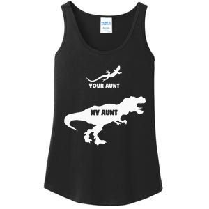 Your Aunt My Aunt Funny Nephew Niece Auntie Matching Ladies Essential Tank