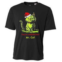 YouRe A Meow One Mr Cat Gift Cooling Performance Crew T-Shirt