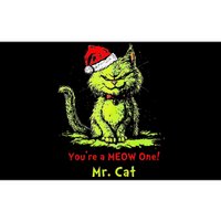 YouRe A Meow One Mr Cat Gift Bumper Sticker