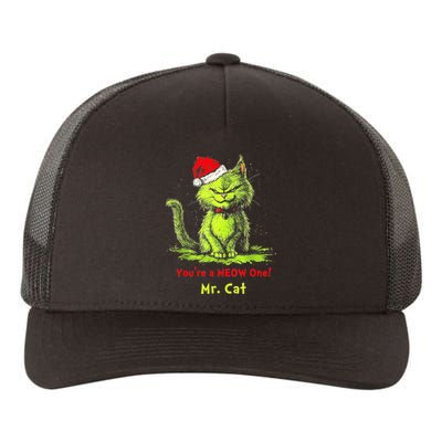 YouRe A Meow One Mr Cat Yupoong Adult 5-Panel Trucker Hat