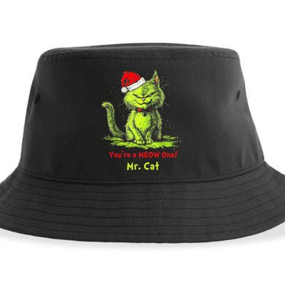 YouRe A Meow One Mr Cat Sustainable Bucket Hat