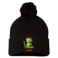 YouRe A Meow One Mr Cat Pom Pom 12in Knit Beanie