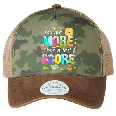 You Are More Than A Test Score Teacher Test Day Legacy Tie Dye Trucker Hat