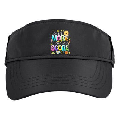 You Are More Than A Test Score Teacher Test Day Adult Drive Performance Visor