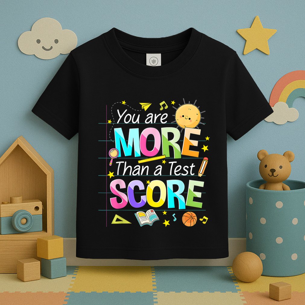 You Are More Than A Test Score Teacher Test Day Toddler T-Shirt