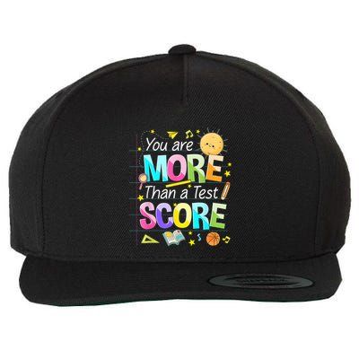 You Are More Than A Test Score Teacher Test Day Wool Snapback Cap