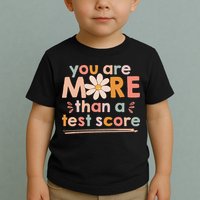 You Are More Than A Test Score Teacher Testing Day Toddler T-Shirt