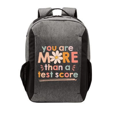 You Are More Than A Test Score Teacher Testing Day Vector Backpack