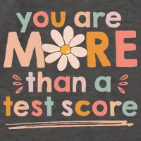 You Are More Than A Test Score Teacher Testing Day Vector Backpack