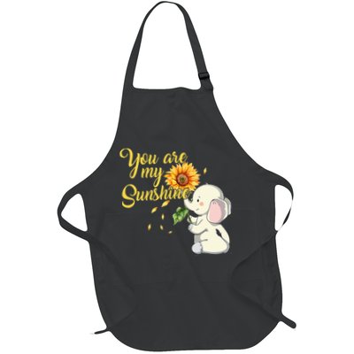You Are My Sunshine Hippie Sunflower Elephant Apron