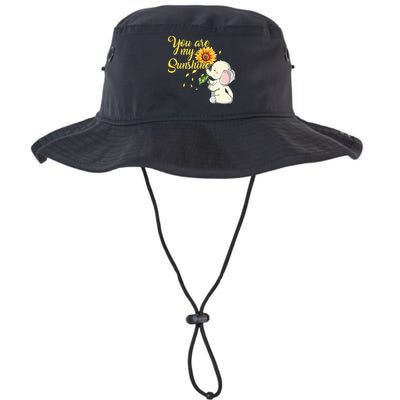 You Are My Sunshine Hippie Sunflower Elephant Bucket Hat
