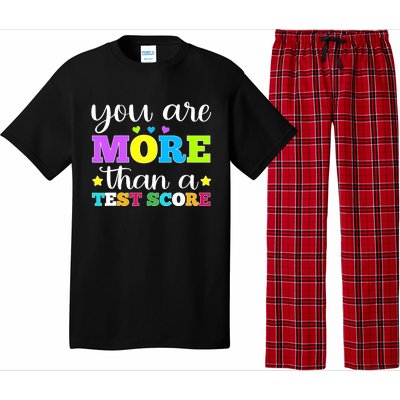 You Are More Than A Test Score Teacher Testing Day Pajama Set