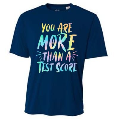 You Are More Than A Test Score Design For A Test Day Teacher Cooling Performance Crew T-Shirt