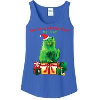 You're A Meow One Mr Cat Christmas Holiday Funny Cute Gift Ladies Essential Tank