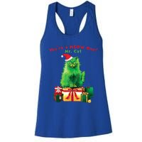 You're A Meow One Mr Cat Christmas Holiday Funny Cute Gift Women's Racerback Tank