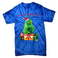 You're A Meow One Mr Cat Christmas Holiday Funny Cute Gift Tie-Dye T-Shirt