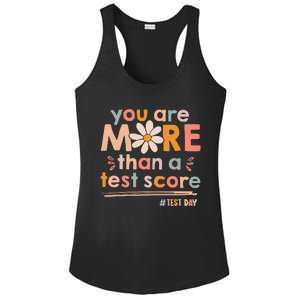 You Are More Than A Test Score Teacher Testing Test Day Ladies PosiCharge Competitor Racerback Tank