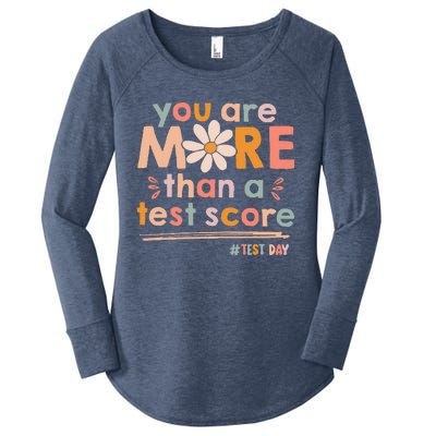 You Are More Than A Test Score Teacher Testing Test Day Women's Perfect Tri Tunic Long Sleeve Shirt