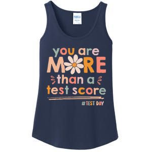 You Are More Than A Test Score Teacher Testing Test Day Ladies Essential Tank