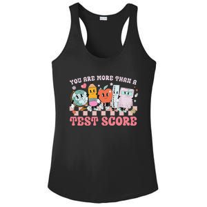 You Are More Than A Test Score Teacher Testing Test Day Ladies PosiCharge Competitor Racerback Tank