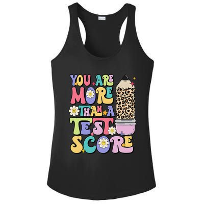 You Are More Than A Test Score Teacher Testing Test Day Ladies PosiCharge Competitor Racerback Tank