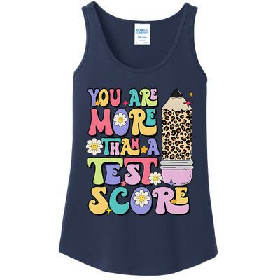 You Are More Than A Test Score Teacher Testing Test Day Ladies Essential Tank