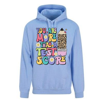 You Are More Than A Test Score Teacher Testing Test Day Unisex Surf Hoodie