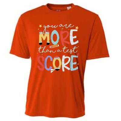 You Are More Than A Test Score Test Day Staar Testing Cooling Performance Crew T-Shirt