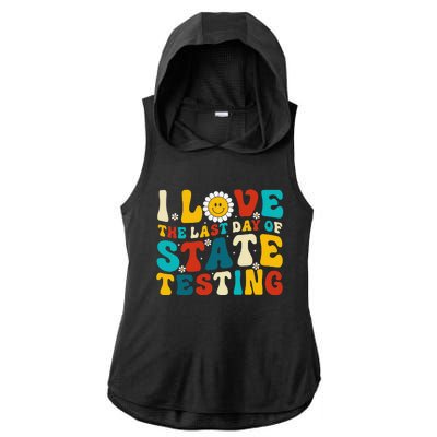 You Are More Than A Test Score Teacher Testing Test Day Ladies PosiCharge Tri-Blend Wicking Draft Hoodie Tank