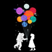 You Are My Universe Cute Space Hoodie