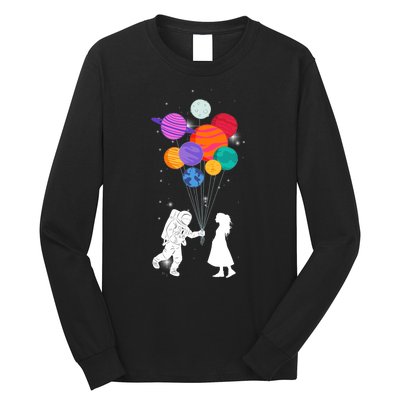 You Are My Universe Cute Space Long Sleeve Shirt