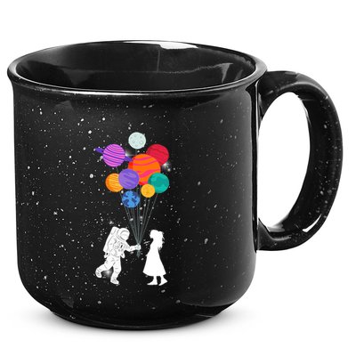 You Are My Universe Cute Space 15oz Campfire Ceramic Mug