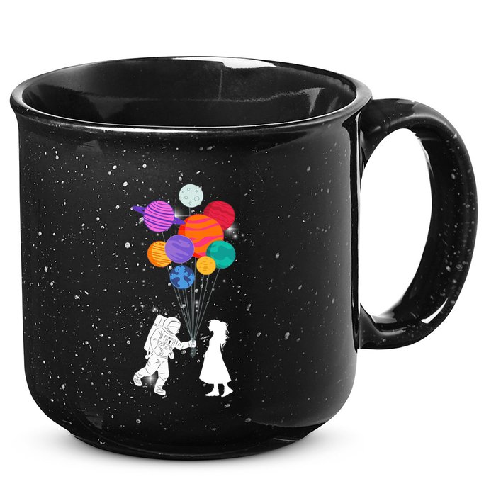 You Are My Universe Cute Space 15oz Campfire Ceramic Mug