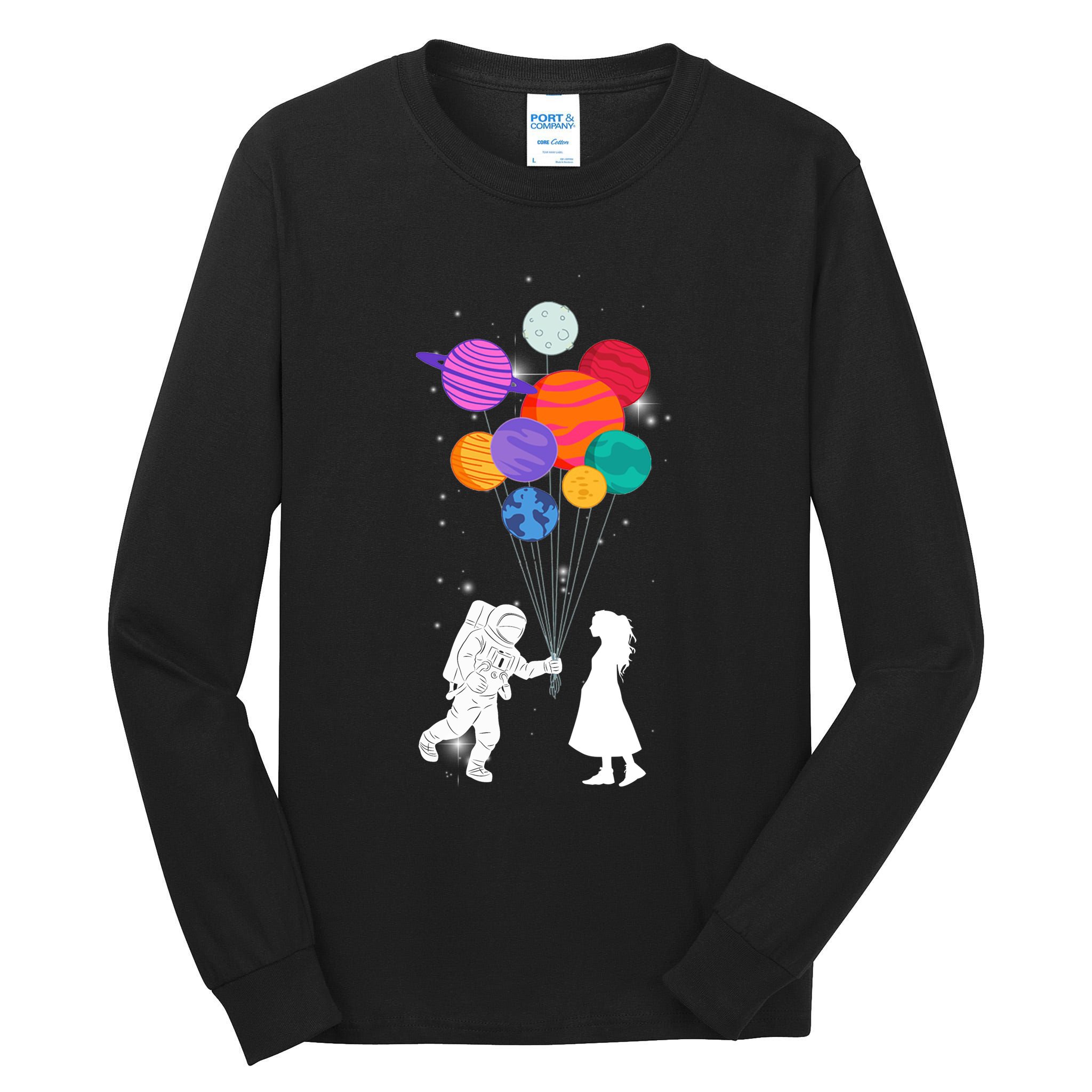 You Are My Universe Cute Space Tall Long Sleeve T-Shirt